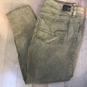 American Eagle Jegging crop Size 12Long
